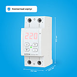 Реле напряжения WELROK D2-63 red, фото 3