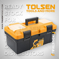 Ящик для инструментов пластиковый, 420х230х190мм, Tolsen 80201