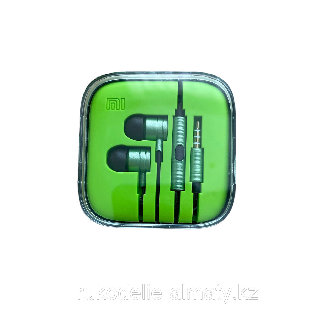 Наушники проводные для любых устройств зеленый - фото 1 - id-p111054099