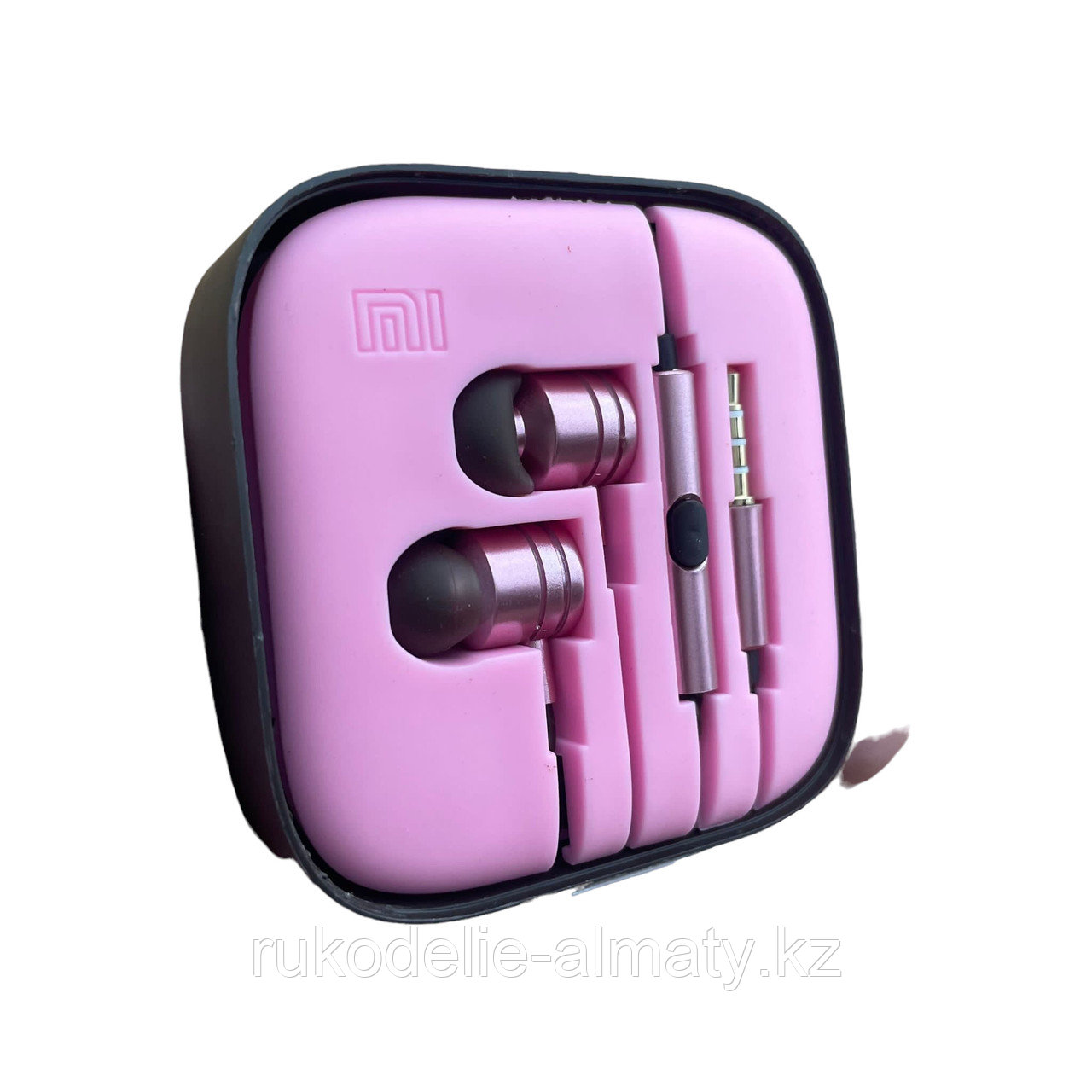 Наушники проводные для любых устройств розовый - фото 2 - id-p111054129