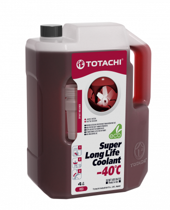Антифриз Totachi Super Long Life Coolant красный (розовый) 4 л