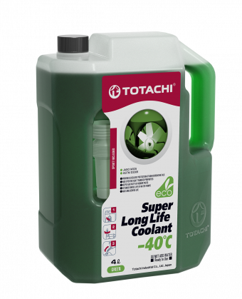 Антифриз Totachi Super Long Life Coolant-40°C Green зеленый 4 л - фото 1 - id-p111054617