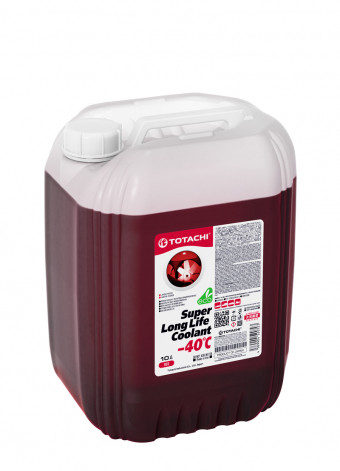 Антифриз Totachi Super Long Life Coolant красный (розовый) 10 л - фото 1 - id-p111054639