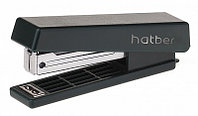 Степлер "Hatber", №10, 10л, пластиковый корпус, антистеплер, чёрный, в картонной упаковке