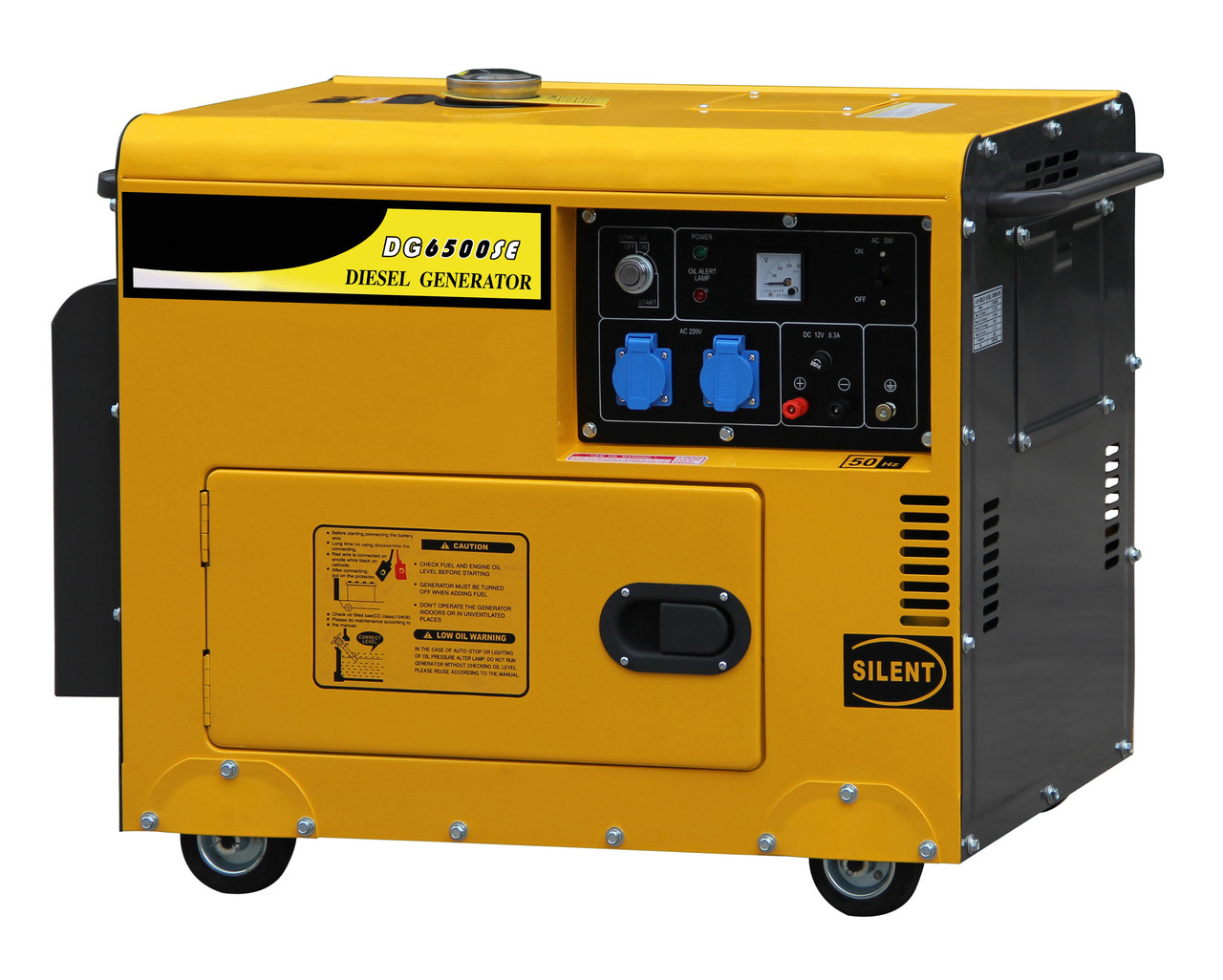 Дизель-генераторная установка (ДГУ) Biod Pro 6.5 кВА / 380 В (портативный)