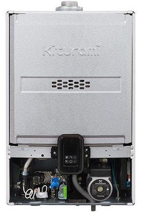 Настенный газовый котел Kiturami World Alpha WA30 (C-S) медь + дымоход, фото 2