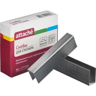 Скобы для степлера Attache №23/23, 1000 шт, фото 1