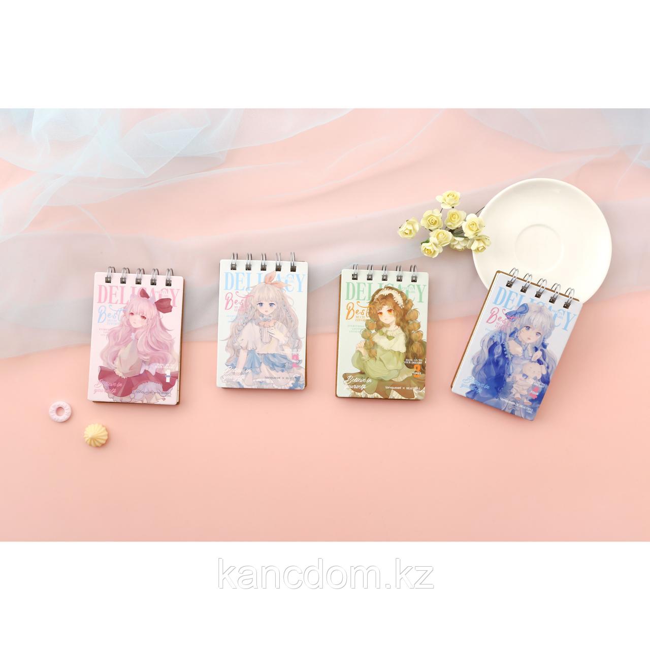 Блокнот А7 на гребне, в линию 77л Believe in yourself LG-24160