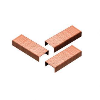 Скобы для степлера №24/6, 1000шт, омедненные, Forofis, фото 1