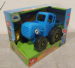 Синий трактор - детская игрушечная машинка. Музыкальная - 15 песен и звуков. Бип-бип! Это я еду!