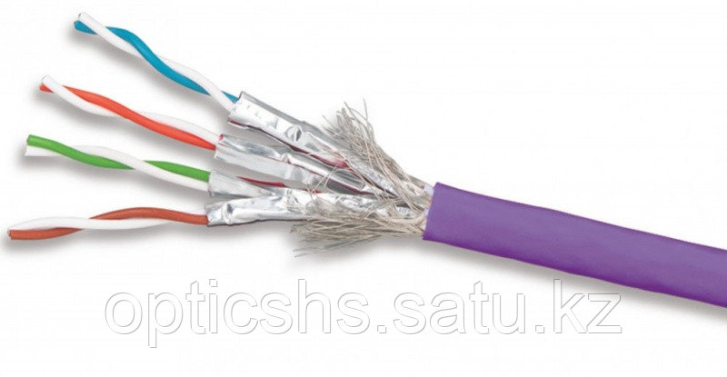 КАБЕЛЬ ВИТАЯ ПАРА 9T7L4-E10 CAT7A AWG 23 S/FTP LSHO VIOLET SIEMON - фото 1 - id-p111061340