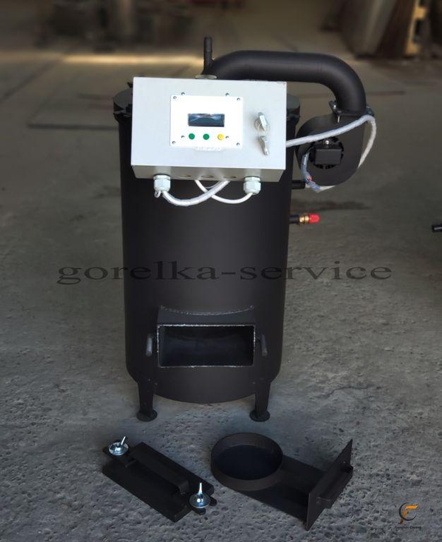 Полуавтоматический котел на отработанном масле 8 кВт - фото 1 - id-p111061920