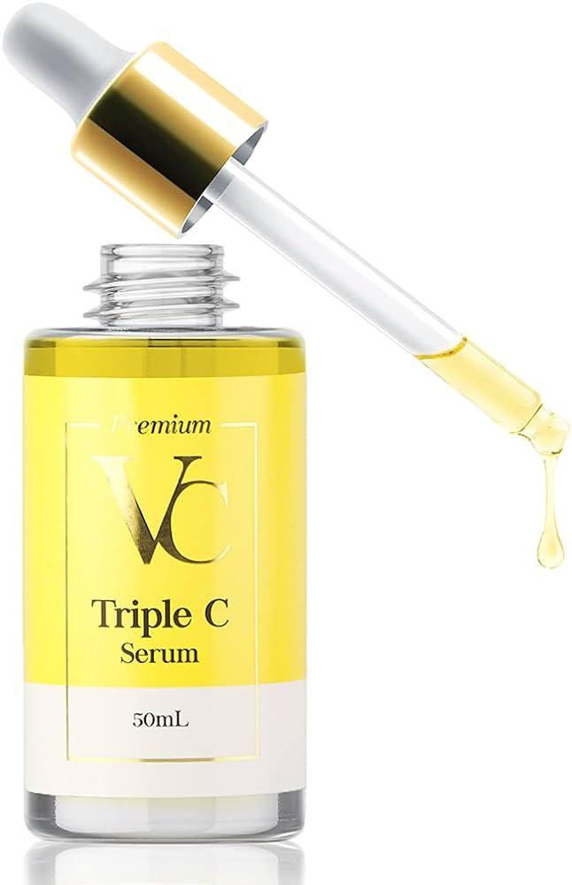 Отбеливающая сыворотка с витамином С (50мл) DR.+MEDM PREMIUM VC TRIPLE C SERUM - фото 1 - id-p111062210