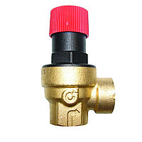 Клапан предохранительный угловой пружинный латунь 1832 ТР ТС 010/2011G1 1/2" хG1 1/2" 1832.042ВР /ВР Рн=0.5