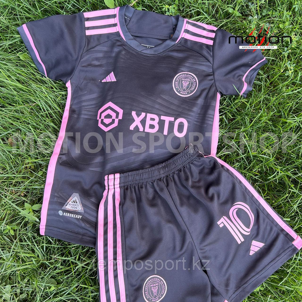 Футбольная детская форма Adidas клуба Inter Miami - MESSI 10 - фото 4 - id-p111062974