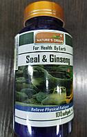 Капсулы Омега-3 и Женьшень - Seal and Ginseng