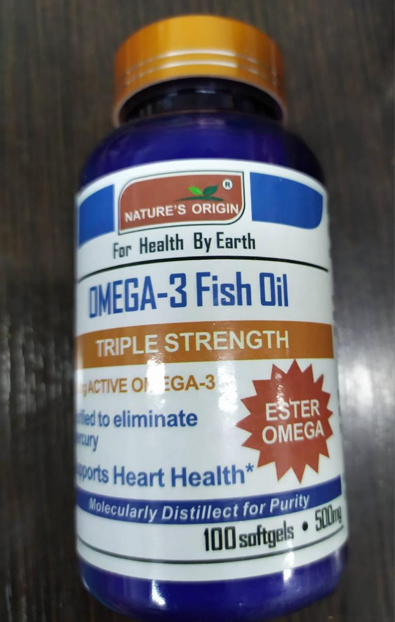 Капсулы Омега-3 рыбий жир - Omega-3 Fish Oil