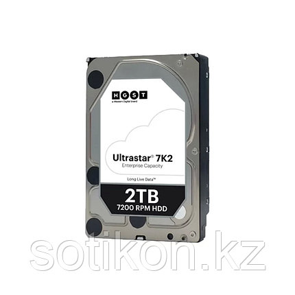 Внутренний жесткий диск Western Digital Ultrastar DC HA210 HUS722T2TALA604 2TB SATA, фото 2