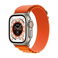 Apple Watch Ultra 49 мм Orange Alpine Loop (L)