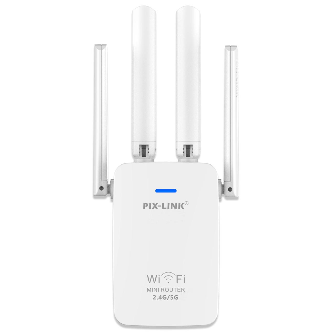 Wi-Fi Репитер PIX-LINK LV-AC29 1200Mbps 2.4G/5G - фото 1 - id-p111064542