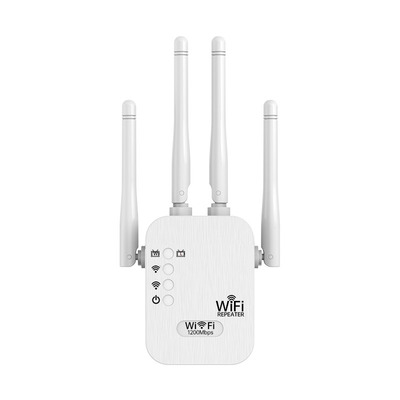 Wi-Fi Репитер YR124 2.4G/5.8G 1200Mbps - фото 1 - id-p111064546