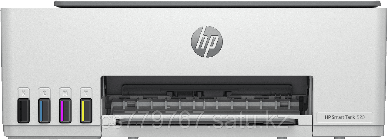 МФУ HP 1F3W2A Smart Tank 520 (A4), /White with grey cover/, Color Ink Printer/Scanner/Copier, 600 dpi, 12/5 - фото 3 - id-p109099927