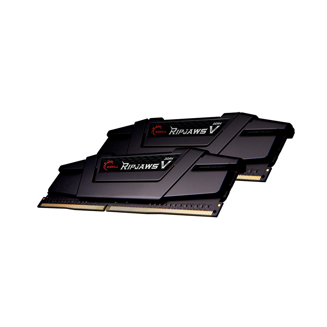 Комплект модулей памяти  G.SKILL  RipjawsV F4-4000C18D-16GVK (Kit 2x8GB)  DDR4  16GB  DIMM   Черный