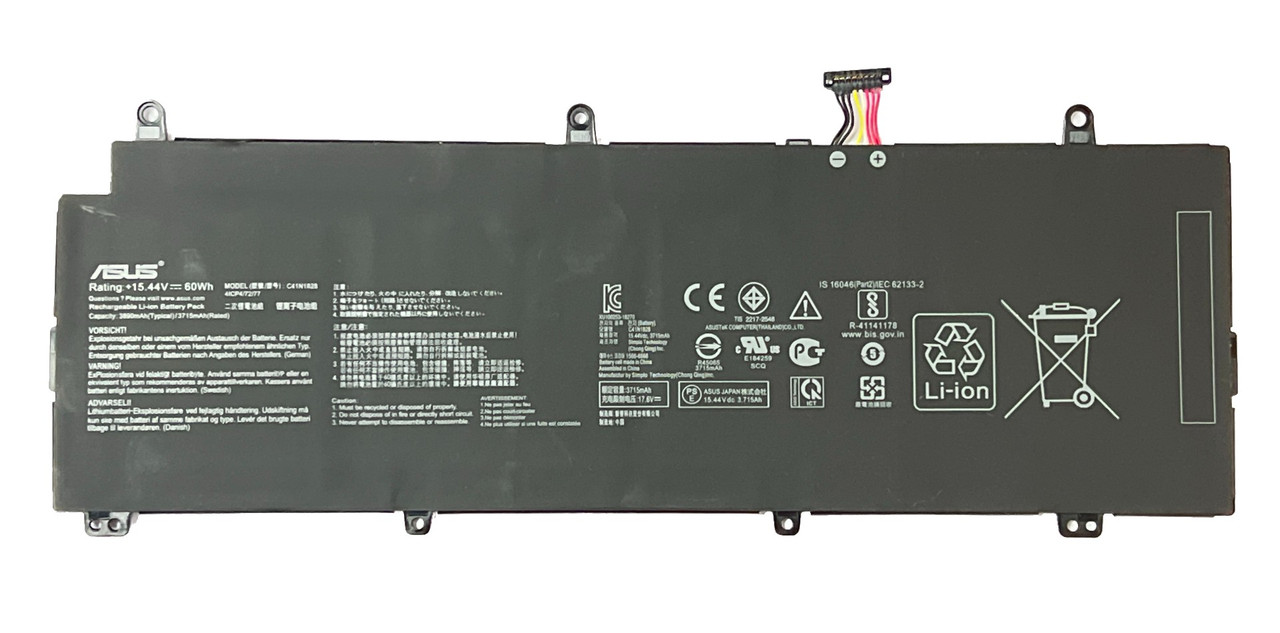C41N1828 Батарея для ноутбука Asus Zephyrus 3 GX531 GX531G 11.52V 4905mAh 56.5Wh (org)