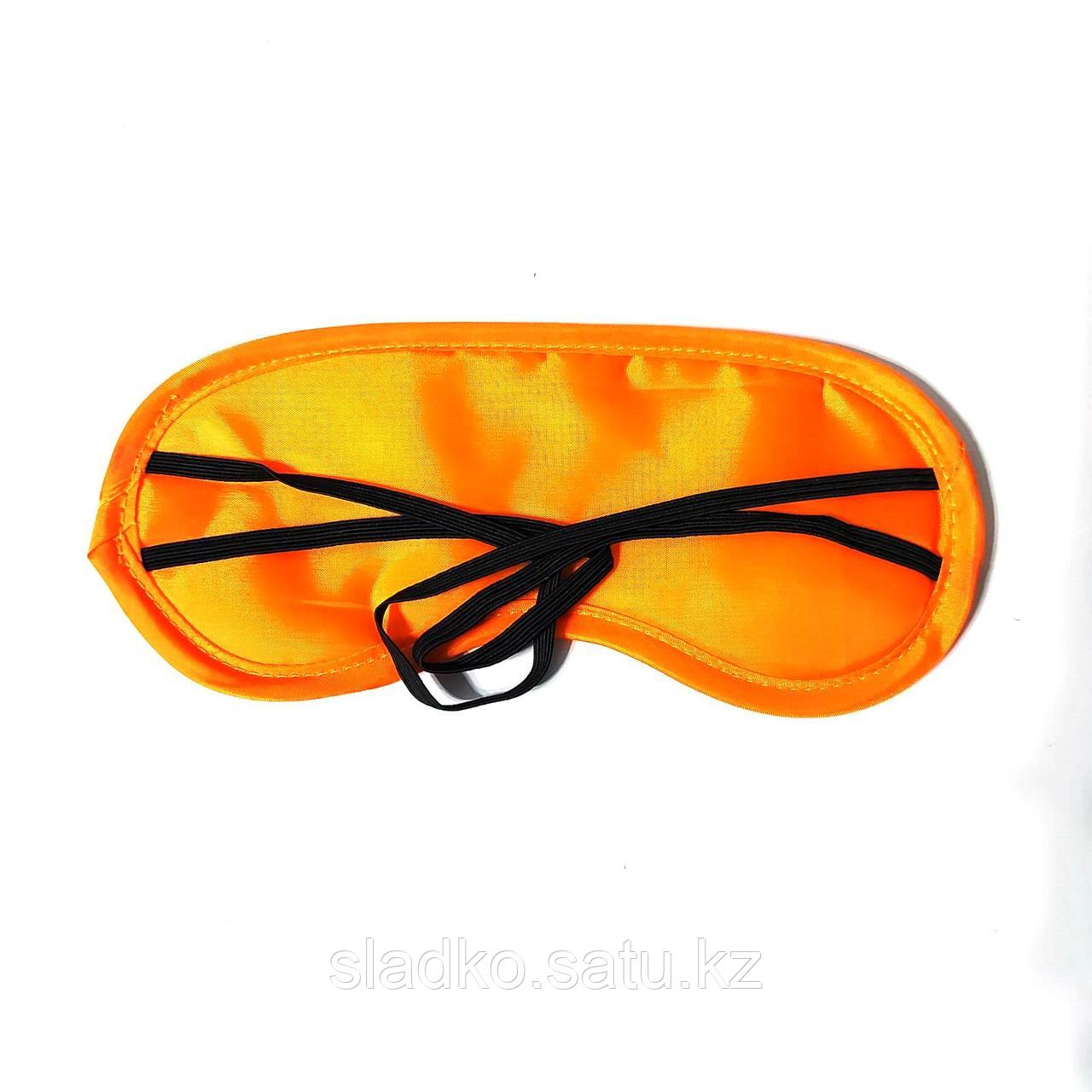 Маска для сна оранжевый - фото 4 - id-p111066094
