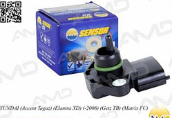 Датчик давления воздуха Hyundai i30/i10/Accent/Elantra/Getz, KIA Ceed/Rio 1.0-2.0i 1996>
