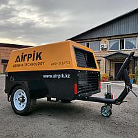 Дизельный винтовой компрессор AirPIK APD-3.5/7Q, 3,5м³/мин, 7бар