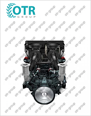 Запчасти на дизельный генератор Doosan 740