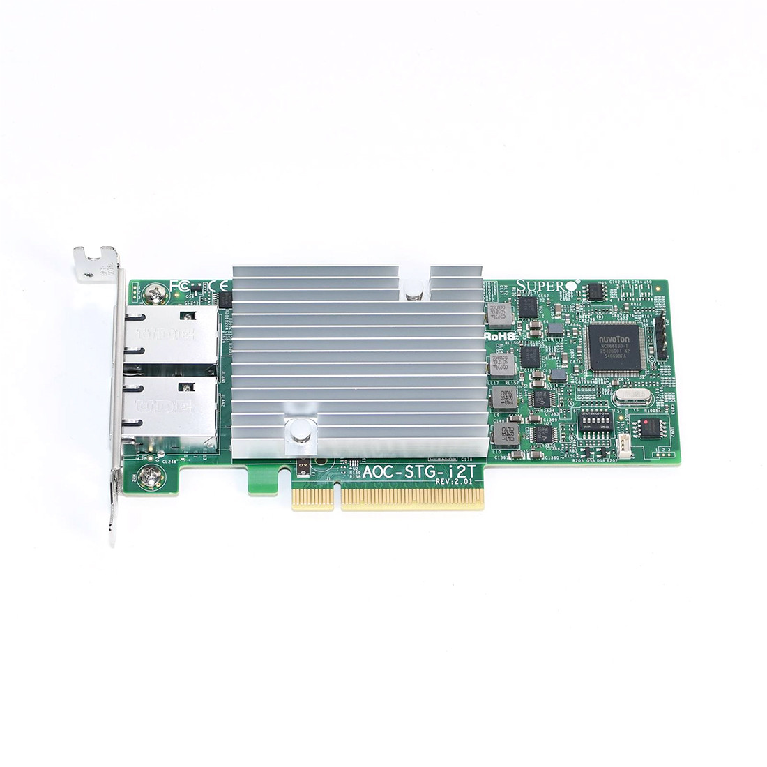 Сетевая карта Supermicro AOC-STGS-I2T-O 2-002855-TOP AOC-STGS-i2T-O - фото 1 - id-p111070615