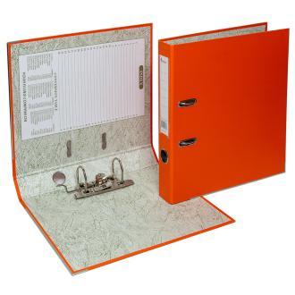Папка-регистратор "Eco" А4 с бок. карманом, 70мм, оранжевый - фото 1 - id-p111075633