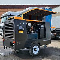 Дизельный винтовой компрессор для пескоструя 10м³/мин