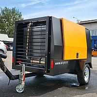 Дизельный винтовой компрессор для дорожных работ