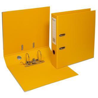 Папка-регистратор А4 с бок. карман, 70 мм, желтый