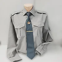 Рубашка для НВП - комплект (рубашка, галстук, зажим на галстук, эмблема (звезда) на галстук)