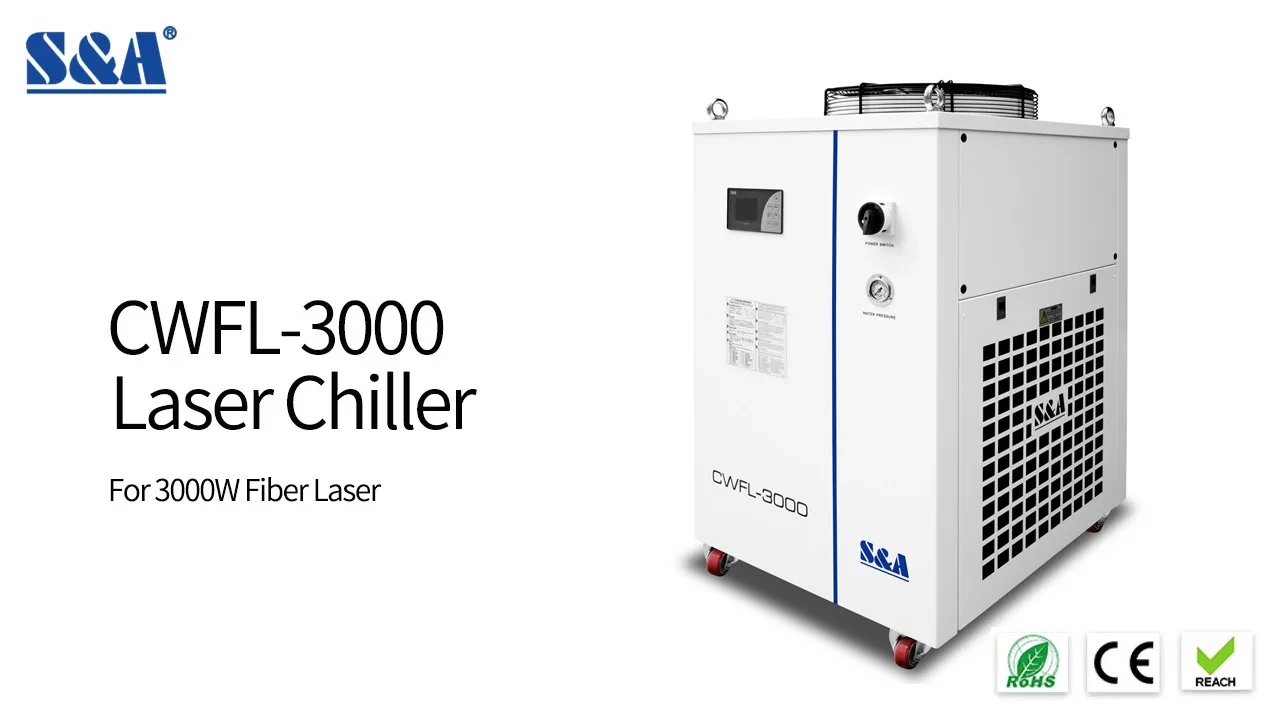 Чиллер S&A CWFL-3000ANP Охлаждающая способность 8 кВт - фото 1 - id-p111137122