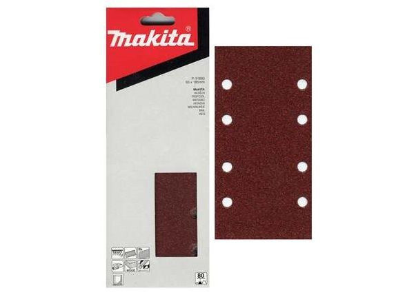 Шлифбумага Makita 93х185 К240 50 шт Р-36005 P-36005 - фото 1 - id-p111144122