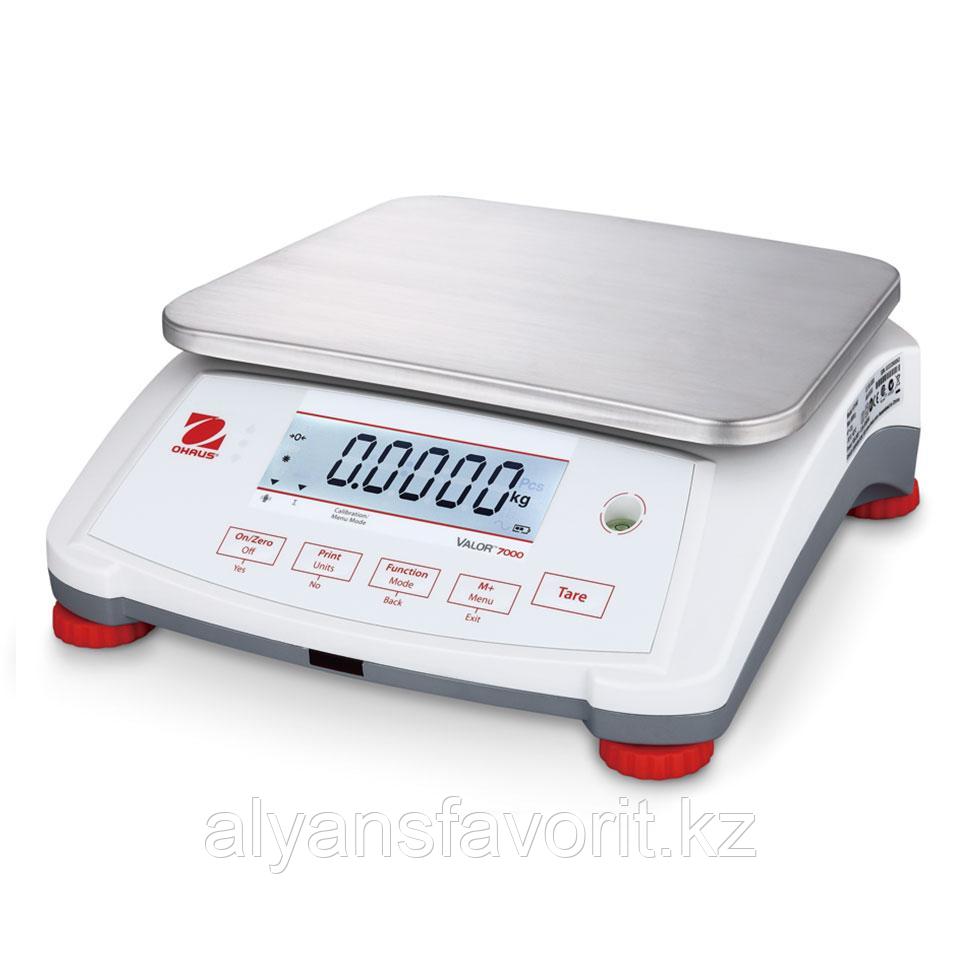 Весы порционные OHAUS Valor 7000 V71P6T (6 кг, 2 г, внешняя калибровка)