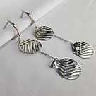 Серьги из серебра DIAMANT ( SOKOLOV ) 94-121-00752-2, фото 2