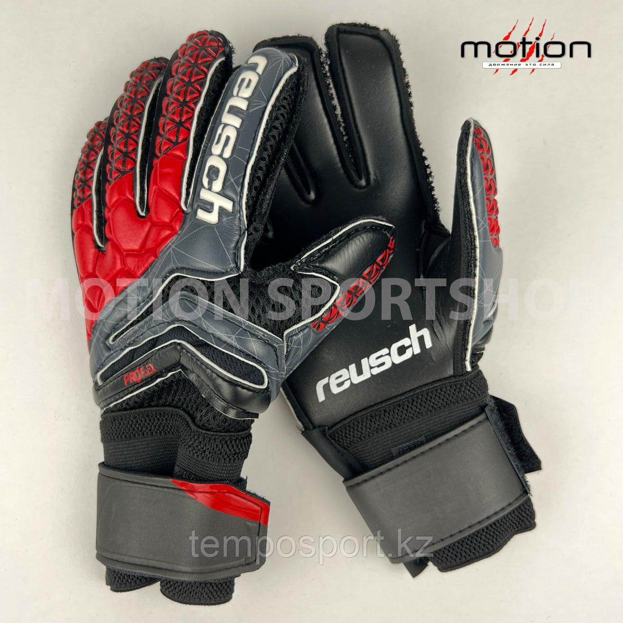 Вратарские перчатки Reusch, черный (размер: 5, 6) - фото 5 - id-p108760304