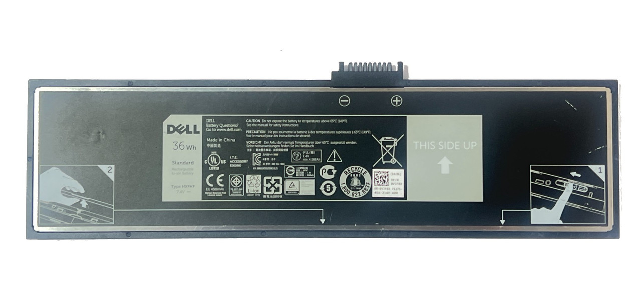 HXFHF XNY66 VT26R VJF0X батарея ноутбука Dell Venue 11 Pro 7130 7139 7140 (org)