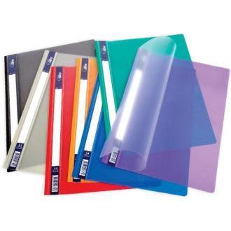 Скоросшиватель РР, А4, проз. тит. обложка, фиолет.