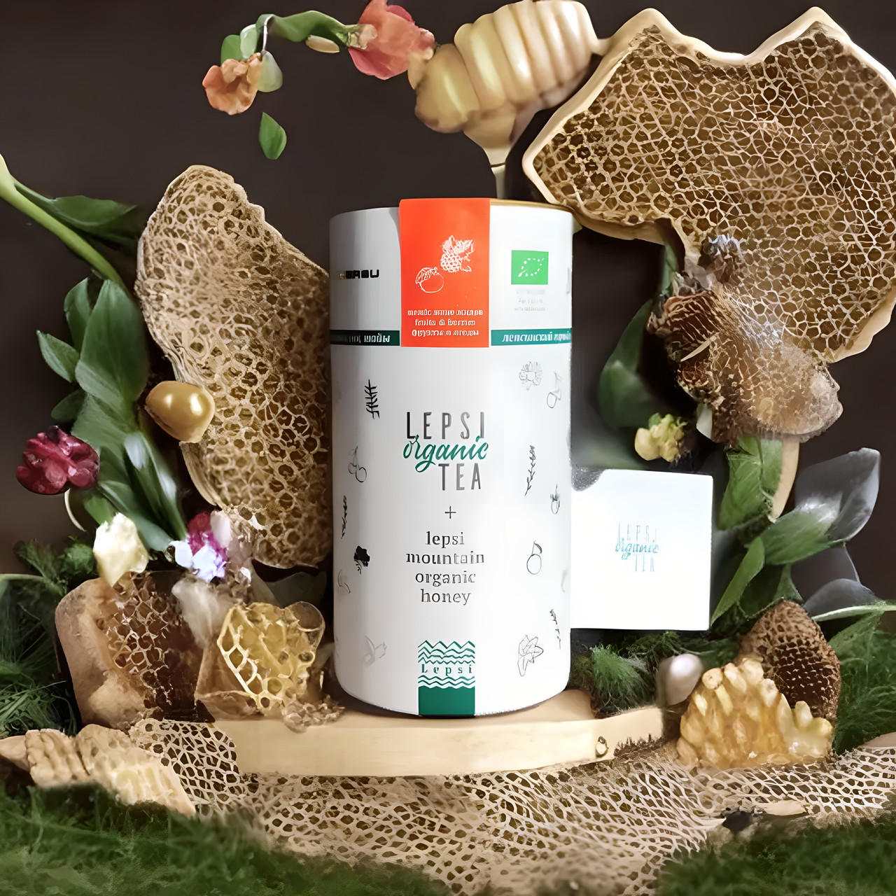 Набор "Чай из фруктов и ягод + лепсинский Мёд" от Lepsi Organic Honey