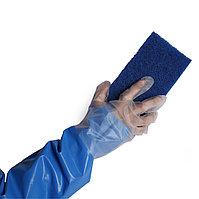 Лайнер абразивный (пад) HACCPER NOBRUSH Blue liner 501 для очистки стен и поверхностей, 250*120 мм