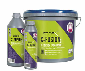3-K дизайн-эпоксидный раствор codex X-Fusion А/В