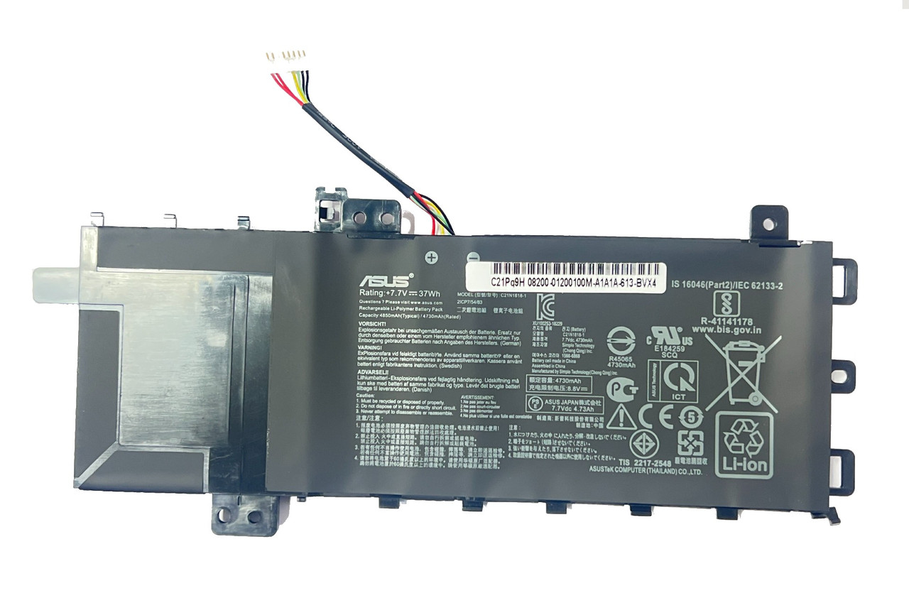 Аккумулятор для ноутбука Asus VivoBook 14 /15 X409 ,X509 B21N1818-1 , 7.7V 32Wh 4110mAh (ORIGNAL)