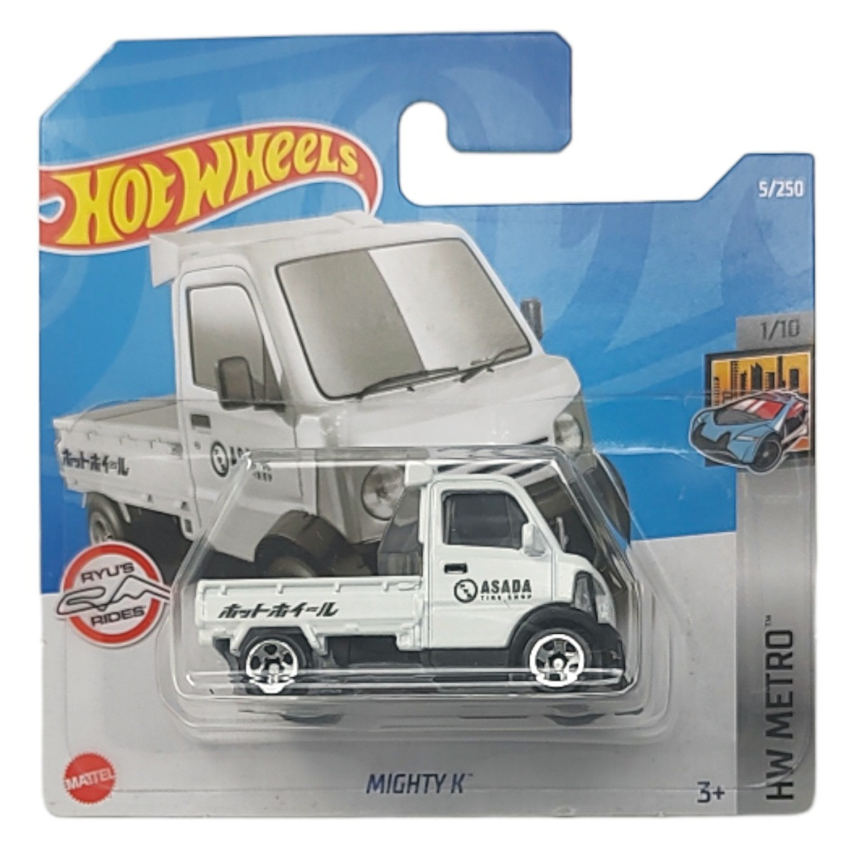 Hot Wheels Модель Mighty K, белый